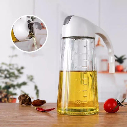 630ml Food Grade Glass Oil Dispenser Bottle