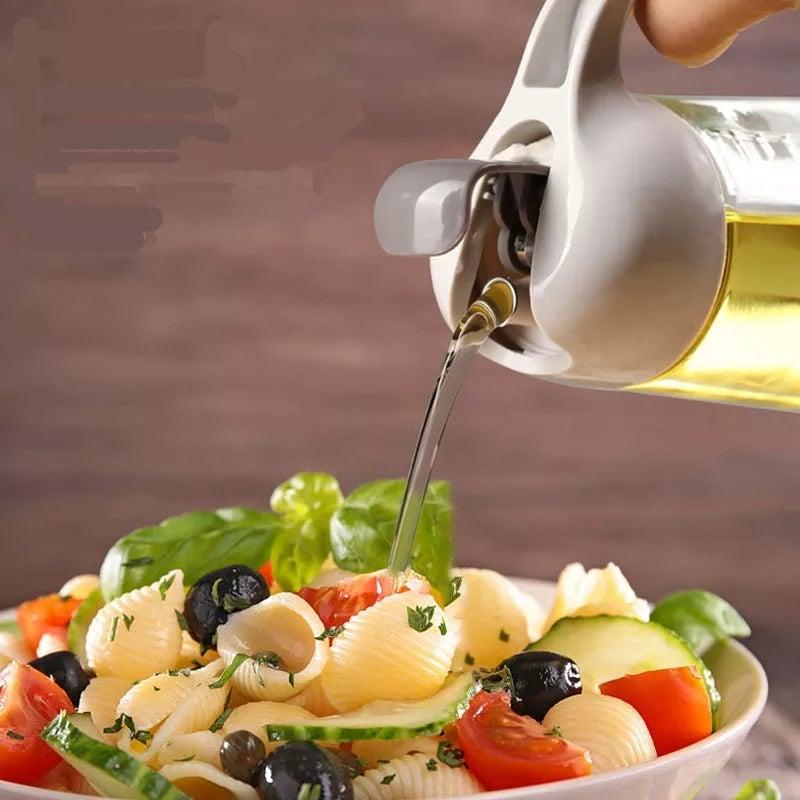 630ml Food Grade Glass Oil Dispenser Bottle