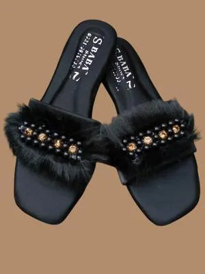 Women's Rexine Fancy Slippers