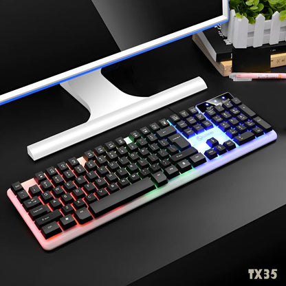 TX35 Limeide RGB Suspension Backlit Gaming Keyboard