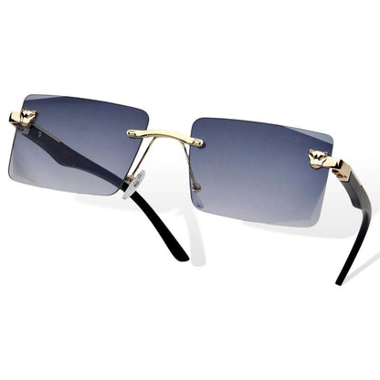 Trendy Rimless Polarized Sunglasses