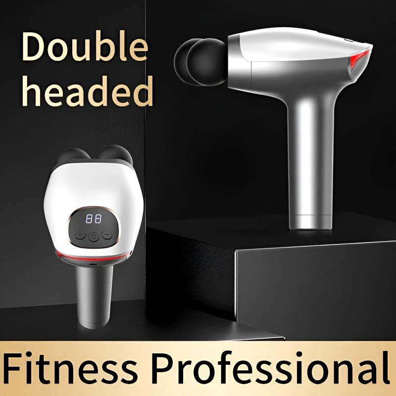 BLD-922 Compact And Quiet Double-Head Portable Massager With 10 Speed Levels