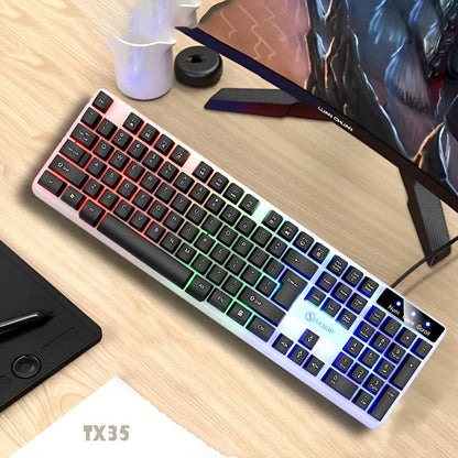 TX35 Limeide RGB Suspension Backlit Gaming Keyboard