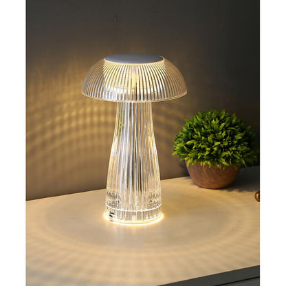 Mushroom Shape USB Rechargeable RGB Lighting Lamp