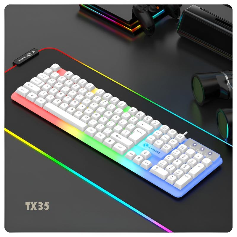 TX35 Limeide RGB Suspension Backlit Gaming Keyboard