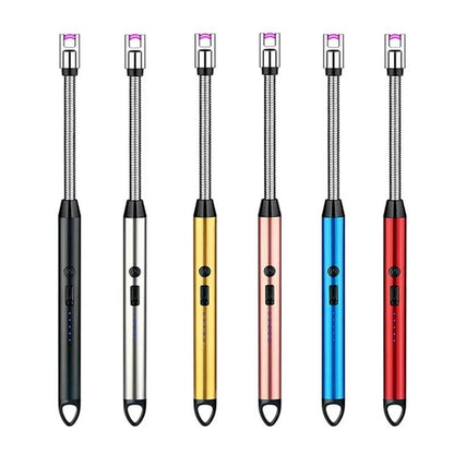 360° Flexible Neck USB Pulse Arc Lighter –