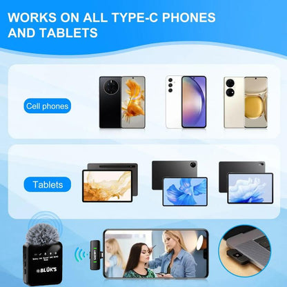 BLUK’S BX-17 Professional Lavalier Microphone