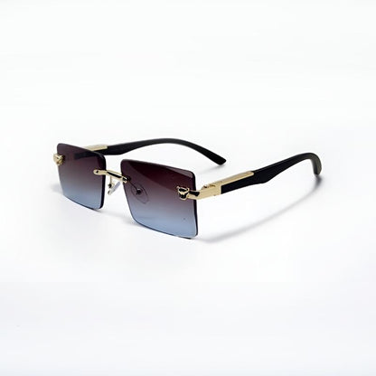 Trendy Rimless Polarized Sunglasses