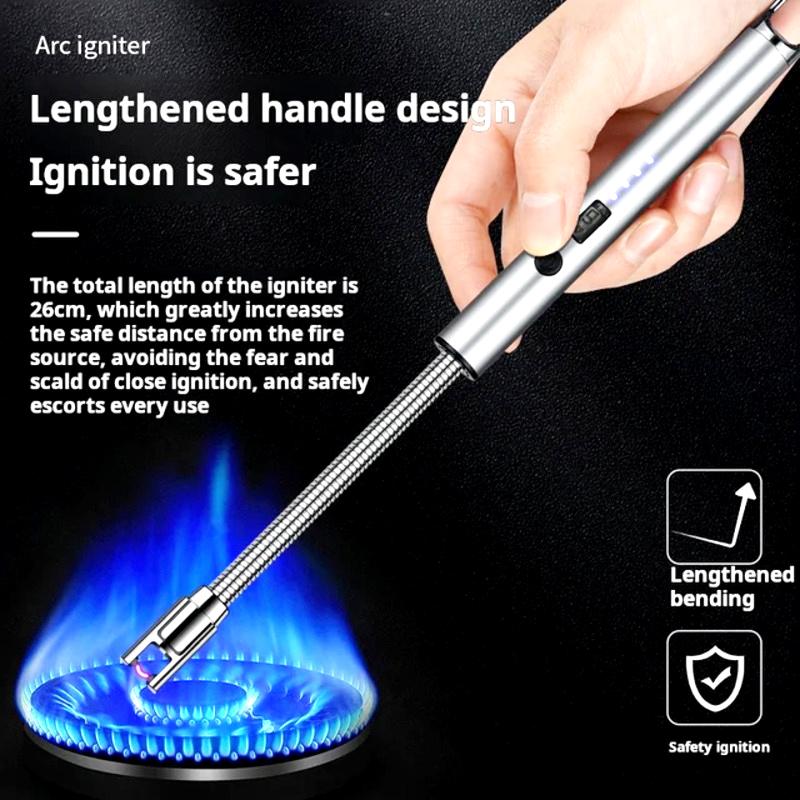 360° Flexible Neck USB Pulse Arc Lighter –